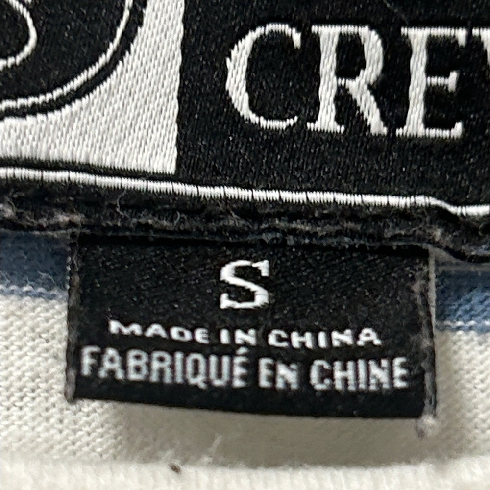 Salty Crew Men's Striped Tank Top - White and Navy - Picture 12 of 12